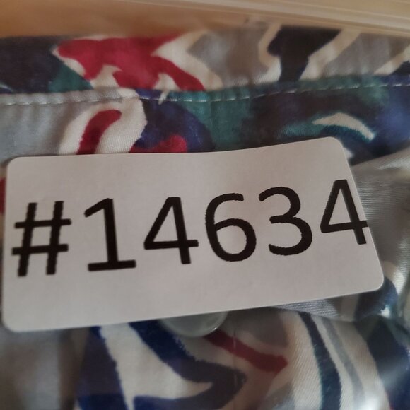 Chicos Top Womens Size 3 US 16/18 XL Multicolor Button-Down Floral Blouse - Picture 11 of 11